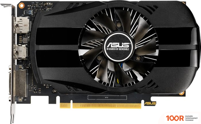 Видеокарта ASUS GEFORCE GTX 1650 4GB GDDR5 GTX1650-4G-LP-BRK (28658)