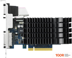 Видеокарта ASUS GEFORCE GT 730 2GB DDR3 EVO GT730-SL-2GD3-BRK-EVO (28653)