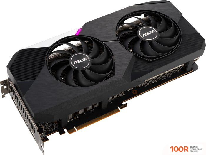 Видеокарта ASUS DUAL RADEON RX 6700 XT OC EDITION DUAL-RX6700XT-O12G (28637)