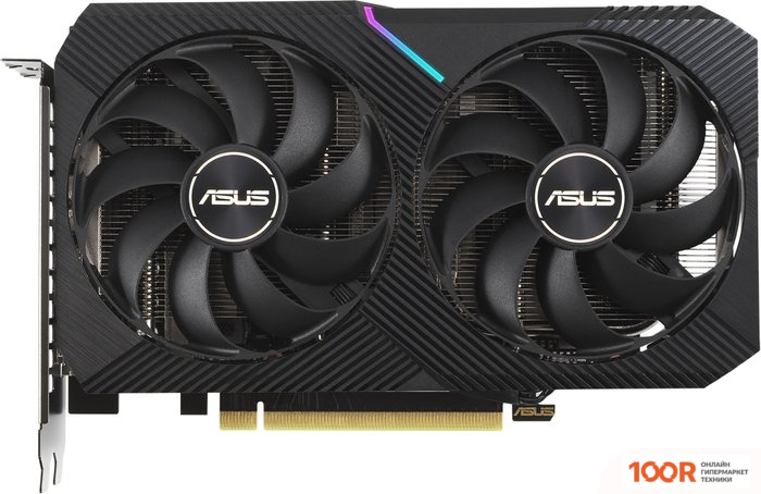 Видеокарта ASUS DUAL GEFORCE RTX 3060 TI V2 MINI OC EDITION 8GB GDDR6 (28575)