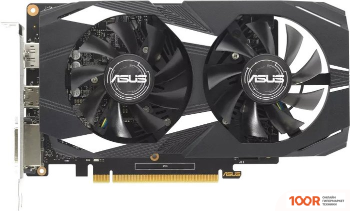Видеокарта ASUS DUAL GEFORCE GTX 1650 V2 OC EDITION 4GB GDDR6 DUAL-GTX1650-O4GD6-P-V2 (28549)