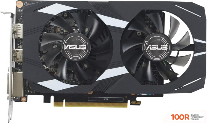 Видеокарта ASUS DUAL GEFORCE GTX 1650 4GB GDDR6 EVO DUAL-GTX1650-4GD6-P-EVO (28546)