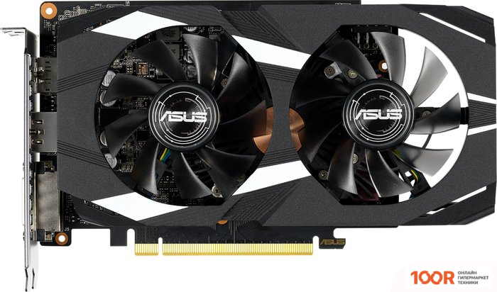 Видеокарта ASUS DUAL GEFORCE GTX 1650 4GB GDDR6 DUAL-GTX1650-4GD6-P (28545)