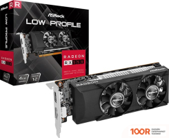 Видеокарта ASRock RADEON RX550 LOW PROFILE 4GB RX550 LP 4G (28539)