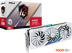 Видеокарта ASRock RADEON RX 7900 XT PHANTOM GAMING WHITE 20GB OC RX7900XT PGW 20GO (28532)