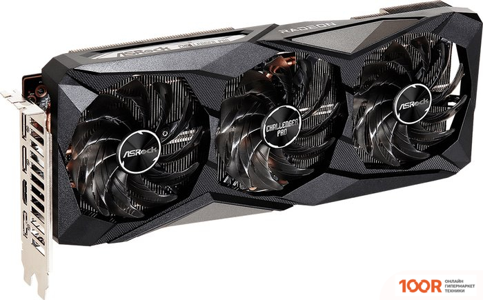 Видеокарта ASRock RADEON RX 6750 XT CHALLENGER PRO 12GB OC RX6750XT CLP 12GO (28504)