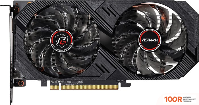 Видеокарта ASRock RADEON RX 6500 XT PHANTOM GAMING D 4GB OC RX6500XT PGD 4GO (28489)