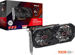 Видеокарта ASRock RADEON RX 6500 XT PHANTOM GAMING D 4GB OC RX6500XT PGD 4GO (28489)