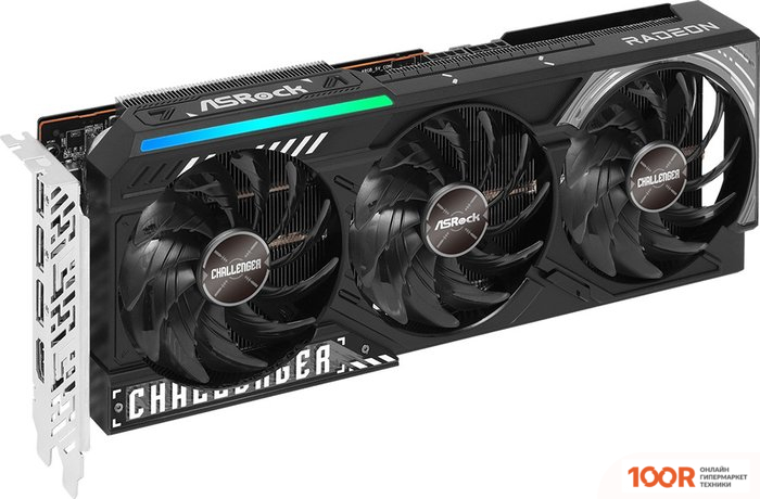 Видеокарта ASRock AMD RADEON RX 9070 CHALLENGER 16GB RX9070 CL 16G (28453)
