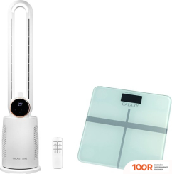 Вентилятор Galaxy Line GL8112 + НАПОЛЬНЫЕ ВЕСЫ GL4808 (26742)