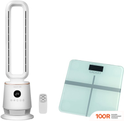 Вентилятор Galaxy Line GL8111 + НАПОЛЬНЫЕ ВЕСЫ GL4808 (26739)