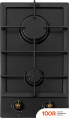 Варочная панель ZorG BL DOMINO RUSTICAL + BLACK (EMY) (26131)