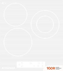 Варочная панель Zigmund & Shtain CN 37.4 W (26029)