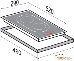 Варочная панель Zigmund & Shtain CI 29.3 B (25983)