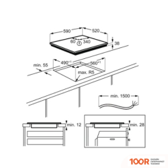 Варочная панель Zanussi CPZ64420KM (25974)