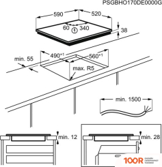 Варочная панель Zanussi CPZ643KM (25972)