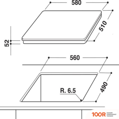 Варочная панель Whirlpool ACM 823/NE (25865)