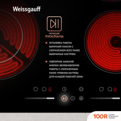Варочная панель Weissgauff HV 641 BSG (25856)