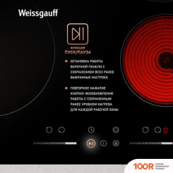 Варочная панель Weissgauff HV 640 BSG (25853)
