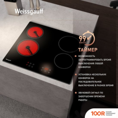 Варочная панель Weissgauff HV 640 BKS (25851)