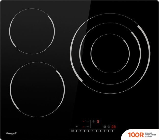 Варочная панель Weissgauff HV 633 BS (25848)