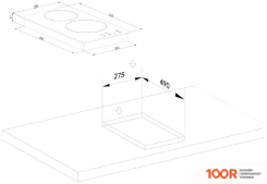 Варочная панель Weissgauff HV 312 BA (25839)