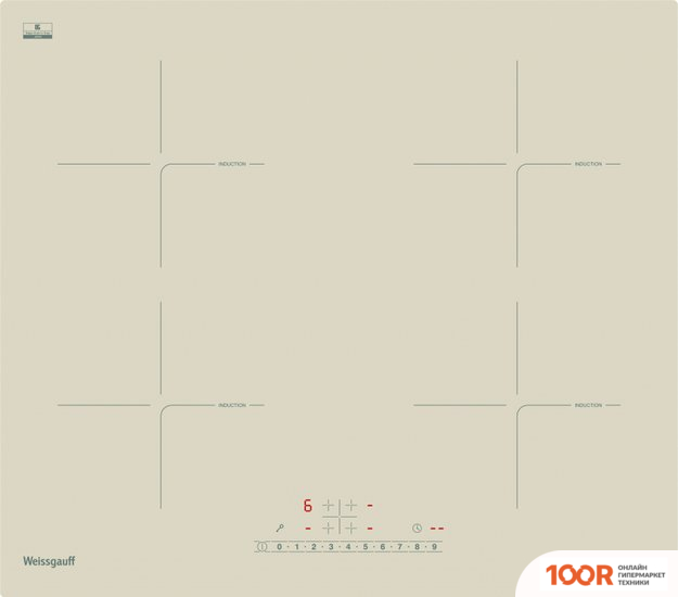 Варочная панель Weissgauff HI 640 GSC (25817)