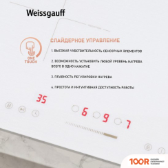 Варочная панель Weissgauff HI 430 WSC (25806)