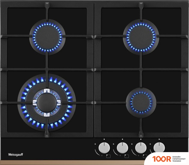 Варочная панель Weissgauff HGG 649 BGRG (25782)