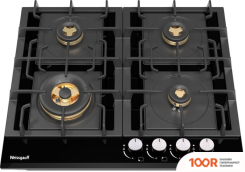 Варочная панель Weissgauff HGG 6445 BL VOLCANO BURNER (25778)