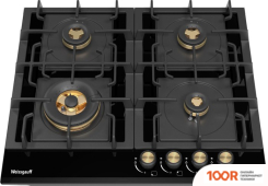 Варочная панель Weissgauff HGG 641 BV VOLCANO BURNER NANO GLASS (25763)