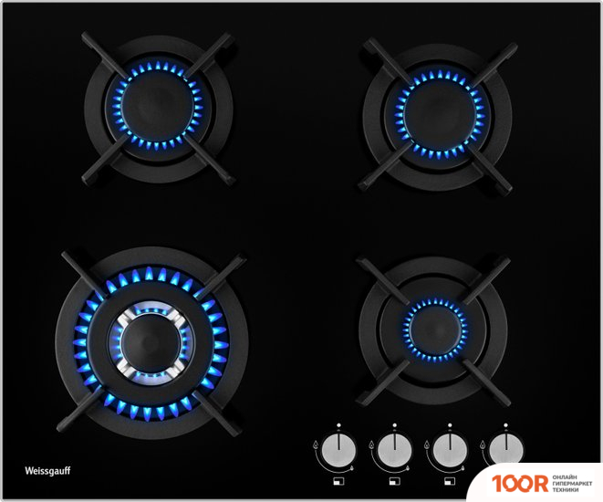 Варочная панель Weissgauff HGG 640 BGV (25745)