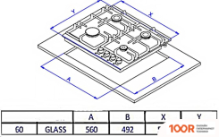 Варочная панель Weissgauff HGG 631 BGV (25737)