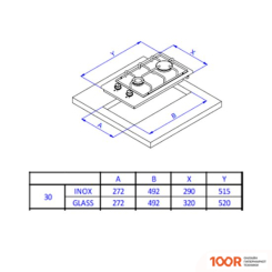 Варочная панель Weissgauff HGG 320 XB (25708)