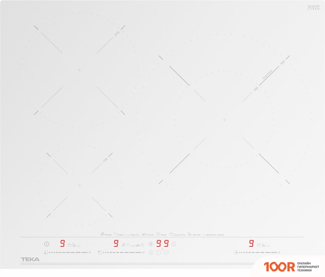 Варочная панель TEKA IZC 63632 MST 112500016 (БЕЛЫЙ) (25593)
