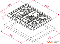 Варочная панель TEKA EX 70.1 5G AI AL DR CI (25525)