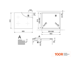 Варочная панель Smeg SIM3644D (25463)