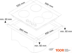 Варочная панель Simfer H60I19B021 (25330)