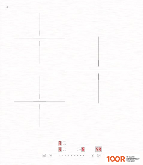 Варочная панель Schtoff IT4603 WHITE (25221)