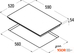 Варочная панель Schtoff I6 S07 B (25207)