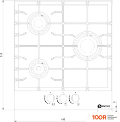 Варочная панель Schtoff H4501C15IS WHITE (25191)