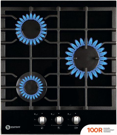 Варочная панель Schtoff H 4502P05 IS (ЧЕРНОЕ СТЕКЛО) (25183)