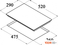 Варочная панель Schtoff C3-20BF (БЕЛЫЙ) (25178)