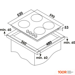 Варочная панель Schaub Lorenz SLK IY6SC3 (25170)