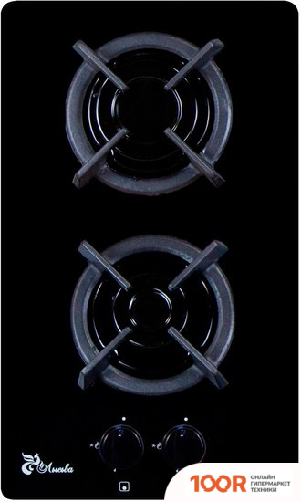 Варочная панель Norden GR0260G00 ПГВ 23 К (ЧЕРНЫЙ) (24907)