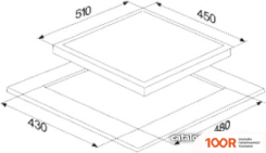 Варочная панель MPM MPM-45-GMH-16 (24850)