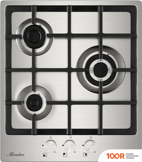 Варочная панель Monsher MSG 45 ACIER (24836)