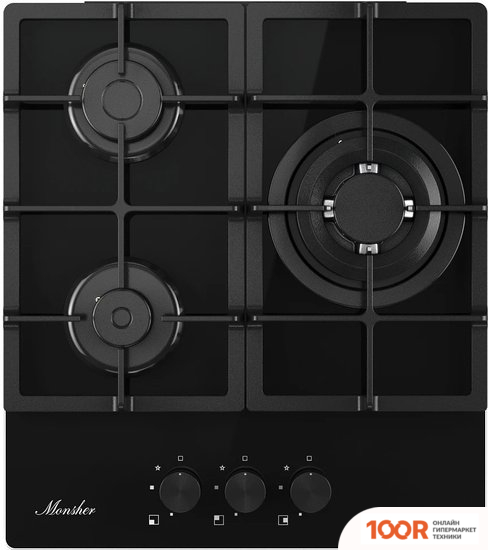 Варочная панель Monsher MGG 43 NOIR (24800)