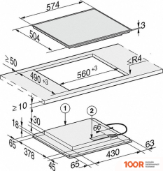 Варочная панель Miele KM 7201 FR (24752)