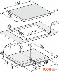 Варочная панель Miele KM 6540 FR (24743)